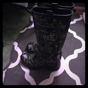 DKNY rain boots