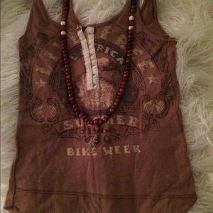 Free people biker week tank