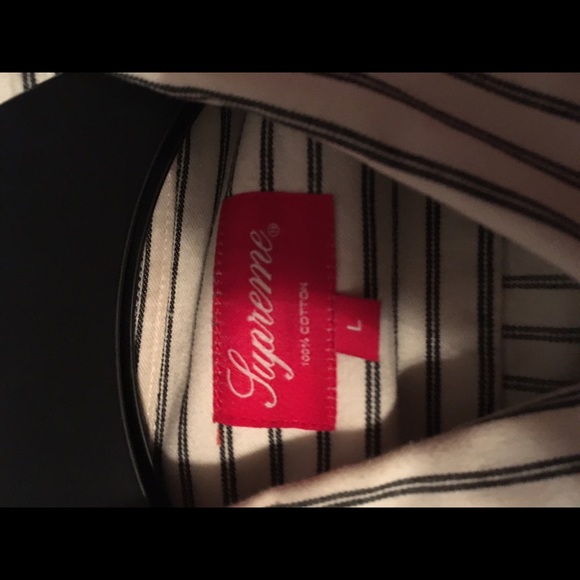 Rare supreme box logo tag button down - Picture 3 of 3