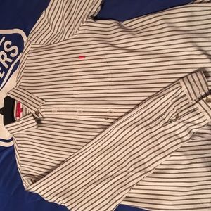 Rare supreme box logo tag button down