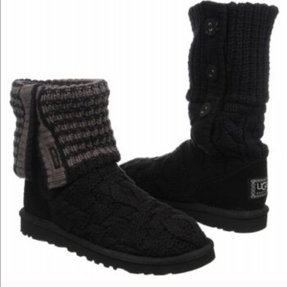 Knit UGG Leland boots