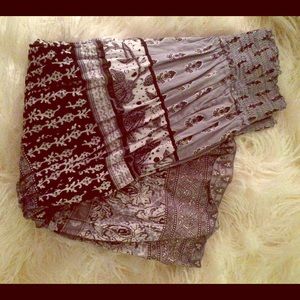 Free people maxi skirt