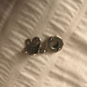 Butterfly pandora charm