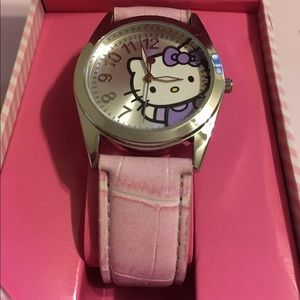 Sanrio hello kitty pink watch