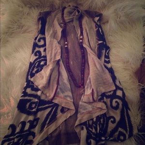 Boho style vest