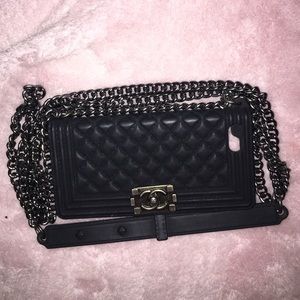 AUTHENTIC CHANEL HANDBAG PHONE CASE