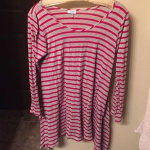 Tobi striped swing dress M $40