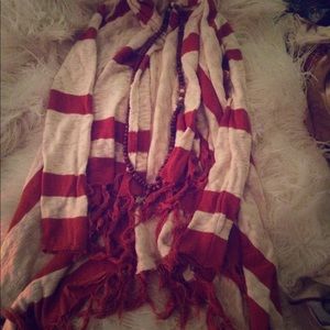 Boho hippie fringe cardigan