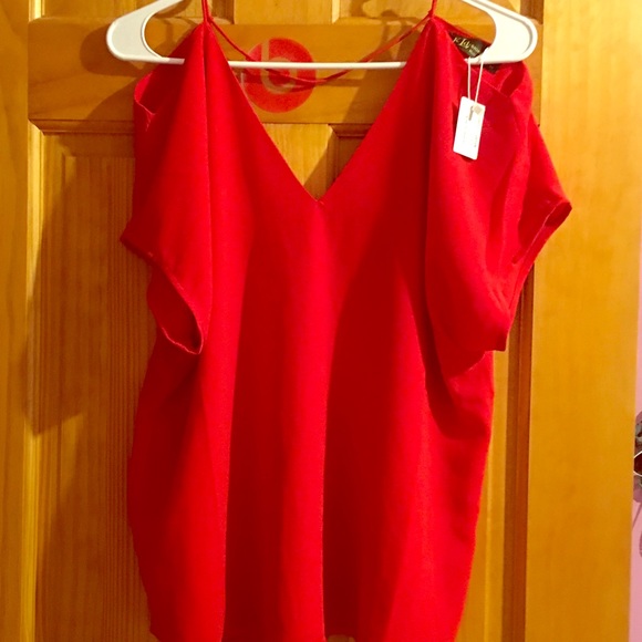NWT Women's Red blouse