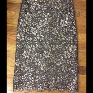 DKNY lace skirt