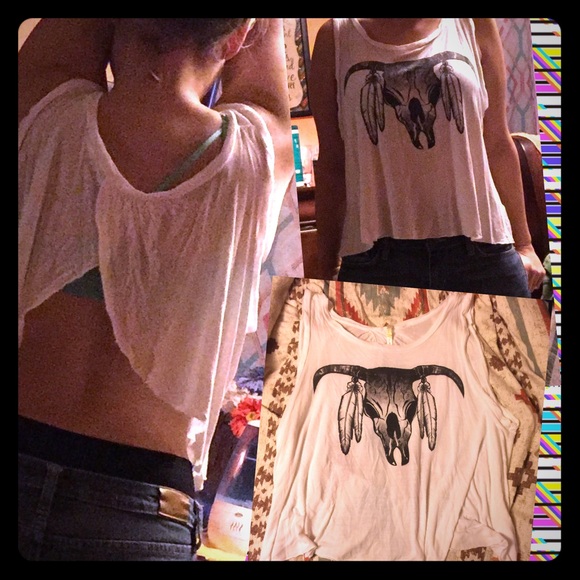 Bull skull tank