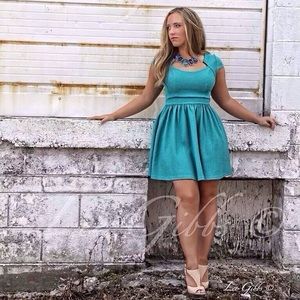 Turquoise Dress
