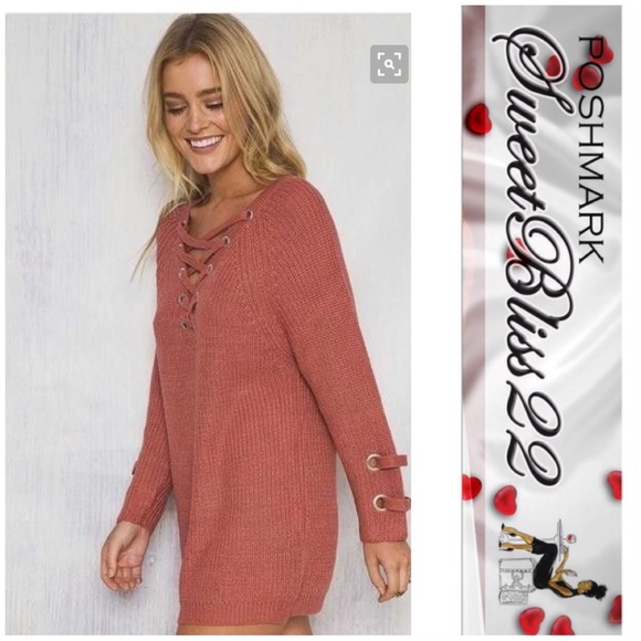 Marsalis Lace Up Sweater - Picture 2 of 3