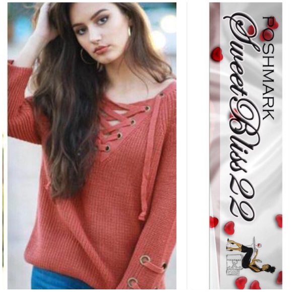 Marsalis Lace Up Sweater - Picture 3 of 3