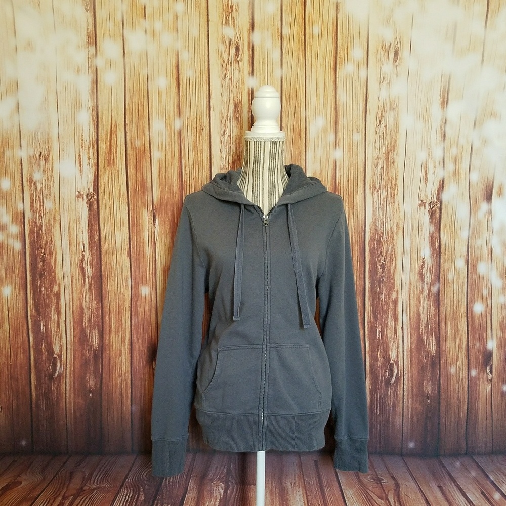 Old Navy ▪ L/S Gray Full-Zip Hoodie