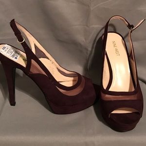 Nine West Maroon heels