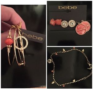 Bebe matching jewelry set