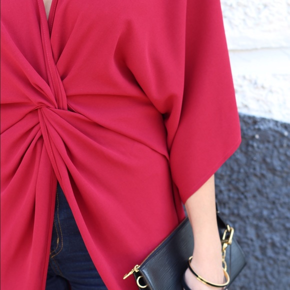 Tobi Dresses - Tobi red shirt/dress. Tobi Dresses - Tobi red shirt/dress.