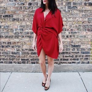 Tobi Dresses - Tobi red shirt/dress. Tobi Dresses - Tobi red shirt/dress.
