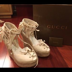 CUTE TRENDY GUCCI WEDGES