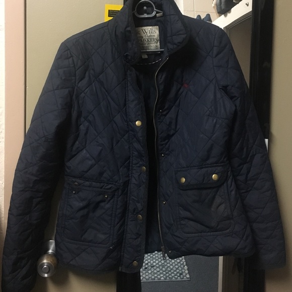 Jack Wills quilted jacket similar to Barbour