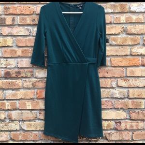 Top Shop dark green dress