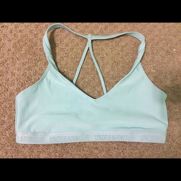 strappy under armour sports bra