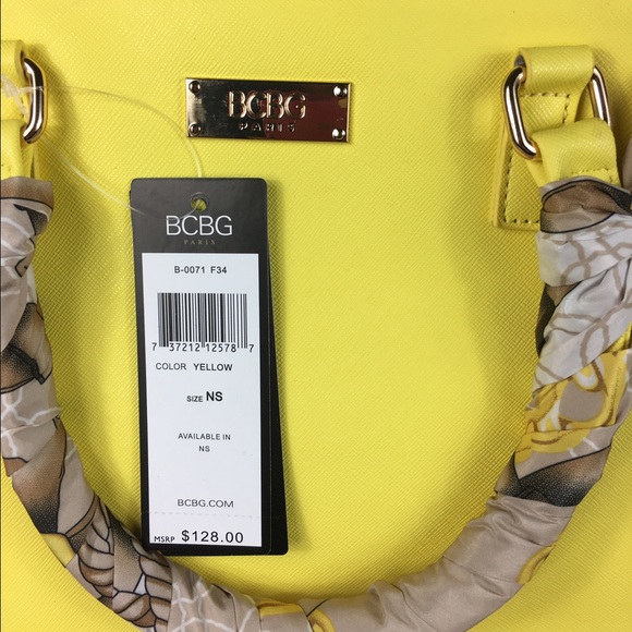 🌺Last one 🌺BCBG Paris Scarf Story satchel bag - Picture 4 of 8