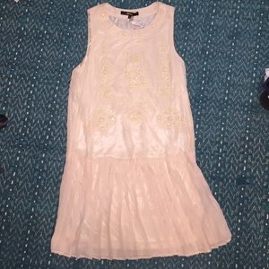 Drop-waist beaded dress