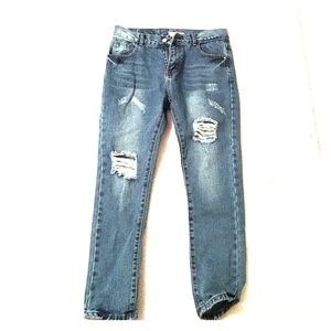 YBC boyfriend jeans size 6