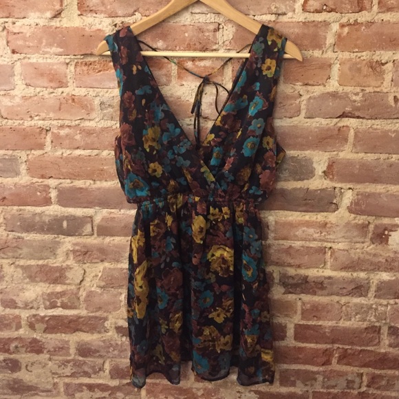 Forever 21 floral print dress