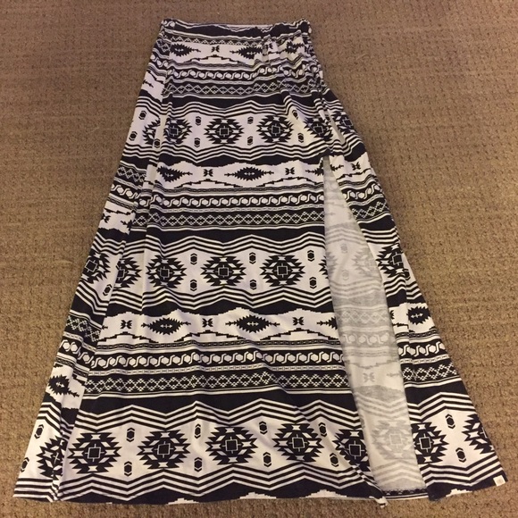 Tribal Maxi Skirt