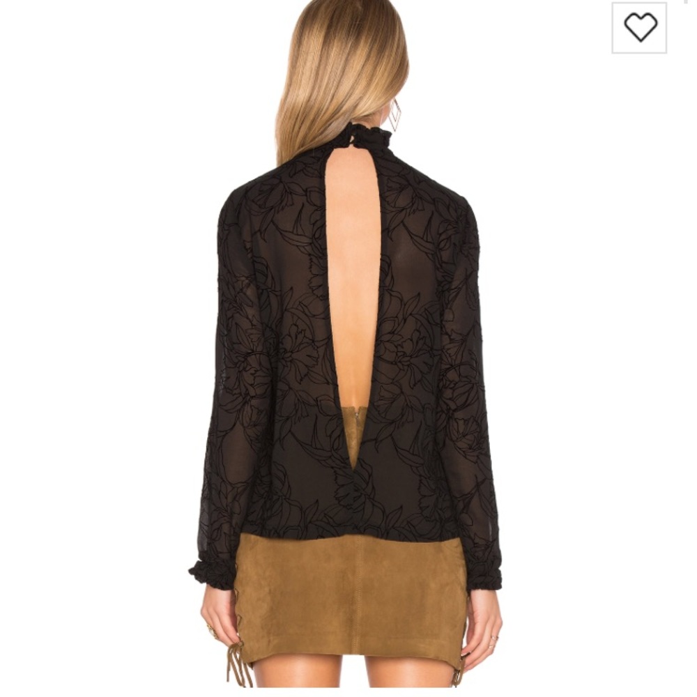 Open back turtle neck blouse โ ๏ธ - Picture 3 of 3
