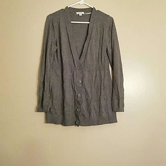 Liz Lange maternigray cardigan