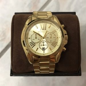 Michael Kors Women's Bradshaw GoldTone WatchMK5605