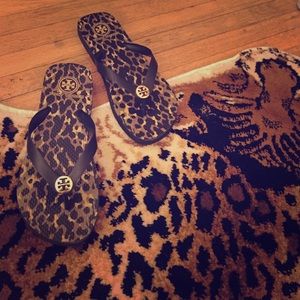 Rubber Tory Burch Flip Flop Sandals