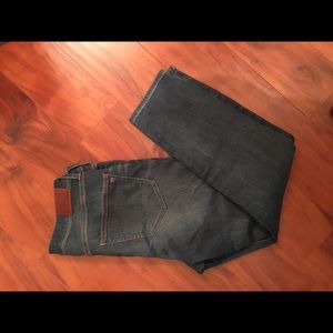 High rise skinny jeans