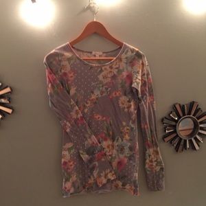 Floral Long Sleeve Shirt
