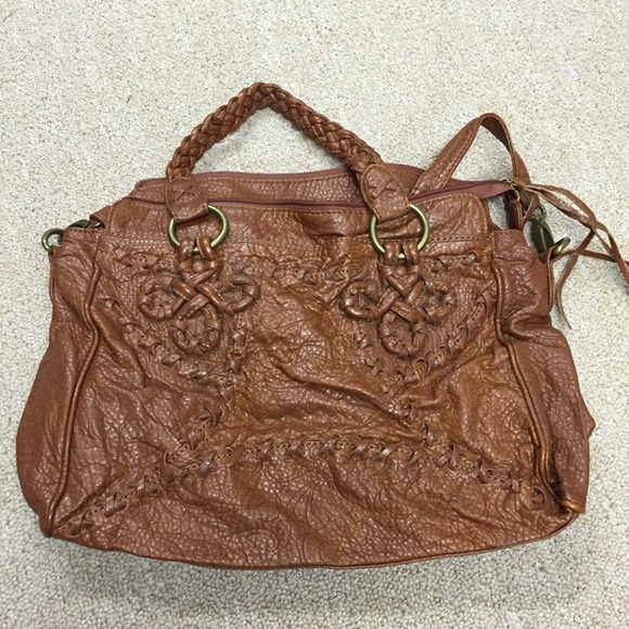 Marc Ecko Brown satchel