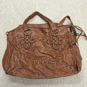 Marc Ecko Brown satchel