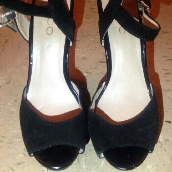 Aldo strappy wedge