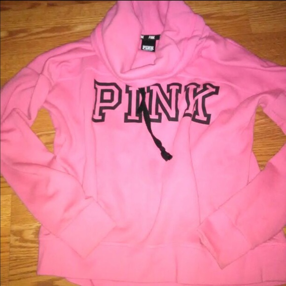 VS PINK cowl neck pullover