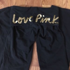 VS PINK bling yoga pants