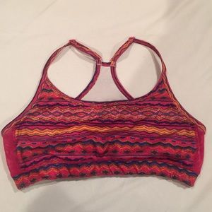 Tribal sports bra