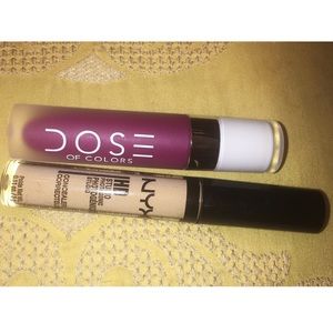 Dose Of Colors Lipstick & NYX Concealer