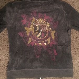 Grey Velour Juicy Couture Jacket