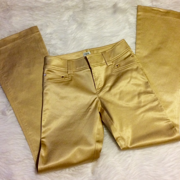 Cache Denim - Caché Gold Bombshell Wide Leg Jeans