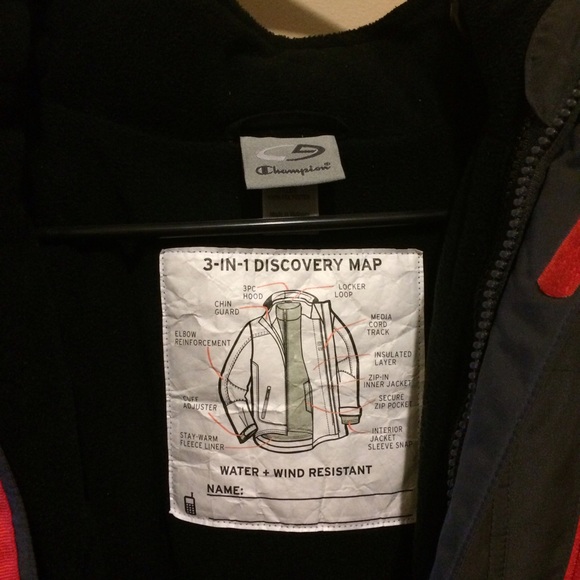 Champions 3 in 1 Venture Dry wind and water resist - Picture 4 of 4