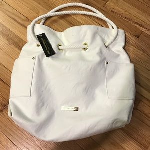 BNWT white tote bag