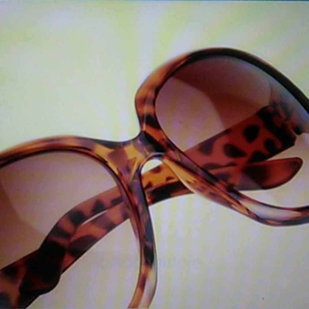 Womens Cheetah Print Sunglass